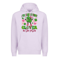 Lilac i'm the cutest clover in the patch Premium Hoodie - Artiststas