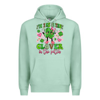 Seafoam i'm the cutest clover in the patch Premium Hoodie - Artiststas