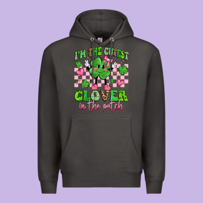 I'm The Cutest Clover In The Patch Premium Hoodie Designed By Artiststas