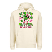 Tofu i'm the cutest clover in the patch Premium Hoodie - Artiststas