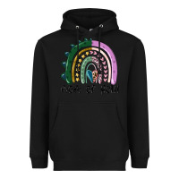 Black mom of both rainbow Heavyweight Hoodie - MaliasSmallBusiness