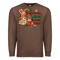 Chestnut gingerbread wishes and cocoa kisses Premium Sweatshirt - Zillion Design Studio