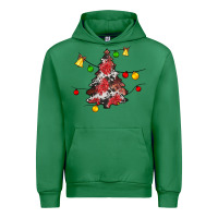 Emerald Christmas trees lights Urban Hoodie - JahusDesignShop