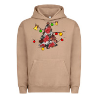 Pigment Burro Christmas trees lights Urban Hoodie - JahusDesignShop