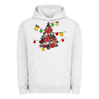 Pigment Lunar Rock Christmas trees lights Urban Hoodie - JahusDesignShop