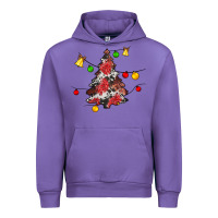 Tulip Christmas trees lights Urban Hoodie - JahusDesignShop