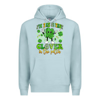 Blue Mist i'm the cutest clover in the patch artiststas Premium Hoodie - Artiststas