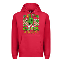 Cardinal i'm the cutest clover in the patch artiststas Premium Hoodie - Artiststas