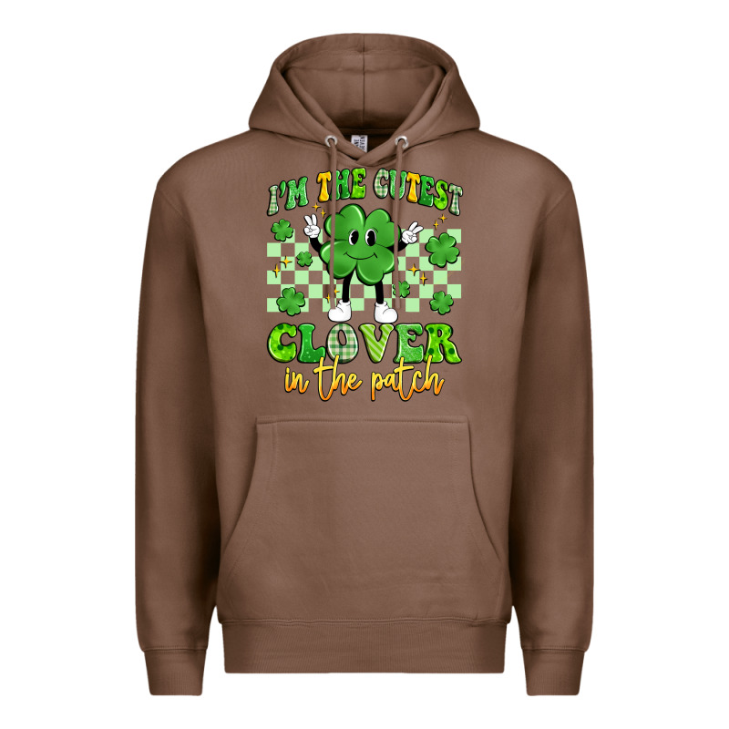 I'm The Cutest Clover In The Patch Artiststas Premium Hoodie by Artiststas | Teevron