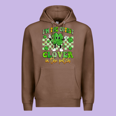 I'm The Cutest Clover In The Patch Artiststas Premium Hoodie Designed By Artiststas