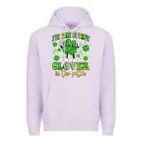 Lilac i'm the cutest clover in the patch artiststas Premium Hoodie - Artiststas