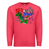 Cardinal red white rawr billie wilder Premium Sweatshirt - texasbilliewilder