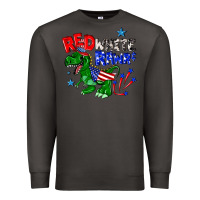 Smoke red white rawr billie wilder Premium Sweatshirt - texasbilliewilder