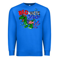 True Royal red white rawr billie wilder Premium Sweatshirt - texasbilliewilder