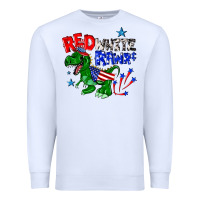 White red white rawr billie wilder Premium Sweatshirt - texasbilliewilder