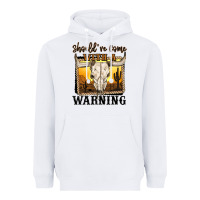 White should've come with a warning Heavyweight Hoodie - MaliasSmallBusiness