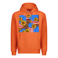 Carrot basic sunflower and leopard Premium Hoodie - AdoDesignShop