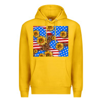 Lemon basic sunflower and leopard Premium Hoodie - AdoDesignShop