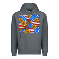 Rock basic sunflower and leopard Premium Hoodie - AdoDesignShop