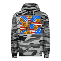Slate Camo basic sunflower and leopard Premium Hoodie - AdoDesignShop