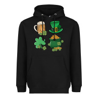 Black pot of gold Heavyweight Hoodie - MaliasSmallBusiness