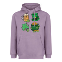 Lavender pot of gold Heavyweight Hoodie - MaliasSmallBusiness
