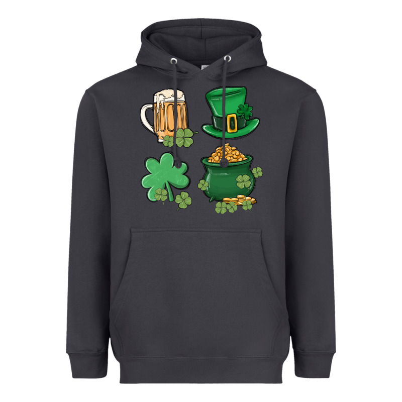 Pot Of Gold Heavyweight Hoodie by MaliasSmallBusiness | Teevron
