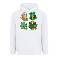 White pot of gold Heavyweight Hoodie - MaliasSmallBusiness