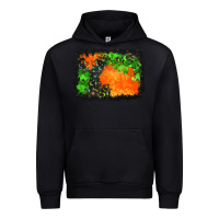 Black halloween mystic symbol background Urban Hoodie - BundleAndBundleShop