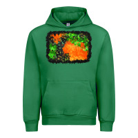 Emerald halloween mystic symbol background Urban Hoodie - BundleAndBundleShop
