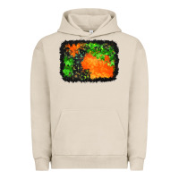 Pigment French Oak halloween mystic symbol background Urban Hoodie - BundleAndBundleShop