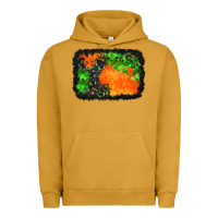 Pigment Peanut Butter halloween mystic symbol background Urban Hoodie - BundleAndBundleShop