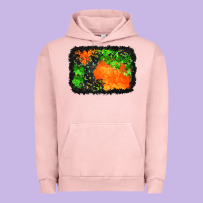 Halloween Mystic Symbol Background Urban Hoodie Designed By Bundleandbundleshop