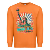 Carrot retro freedom rocks billie wilder Premium Sweatshirt - texasbilliewilder