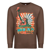 Chestnut retro freedom rocks billie wilder Premium Sweatshirt - texasbilliewilder