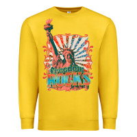 Lemon retro freedom rocks billie wilder Premium Sweatshirt - texasbilliewilder
