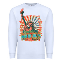 White retro freedom rocks billie wilder Premium Sweatshirt - texasbilliewilder