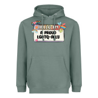 Sage proud ally Heavyweight Hoodie - MaliasSmallBusiness