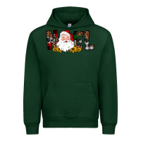 Forest Green santa noel Urban Hoodie - JahusDesignShop