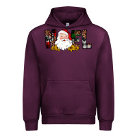 Mauve Wine santa noel Urban Hoodie - JahusDesignShop