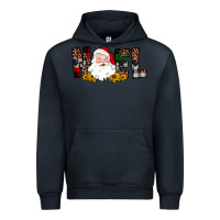 Navy santa noel Urban Hoodie - JahusDesignShop