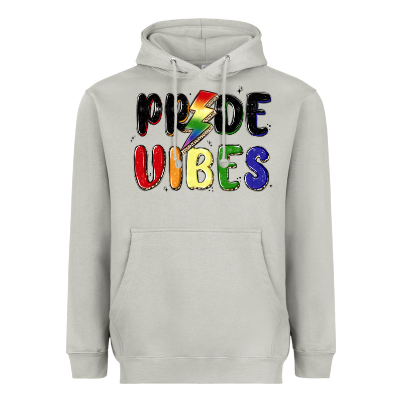Pride Vibes Heavyweight Hoodie by MaliasSmallBusiness | Teevron
