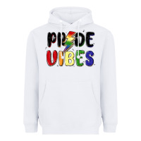 White pride vibes Heavyweight Hoodie - MaliasSmallBusiness