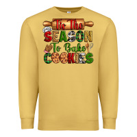 Antique Gold tis the season to bake cookies Premium Sweatshirt - Zillion Design Studio