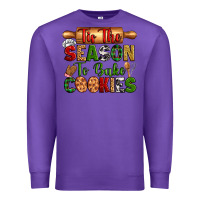 Purple tis the season to bake cookies Premium Sweatshirt - Zillion Design Studio