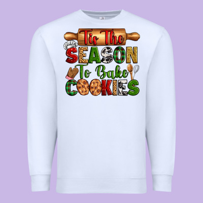 Premium Sweatshirt tis the season to bake cookies