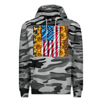 Slate Camo american realistic flag Premium Hoodie - AdoDesignShop
