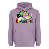 Lavender bee yourself Heavyweight Hoodie - MaliasSmallBusiness