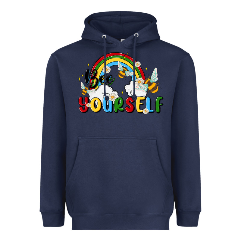 Bee Yourself Heavyweight Hoodie by MaliasSmallBusiness | Teevron