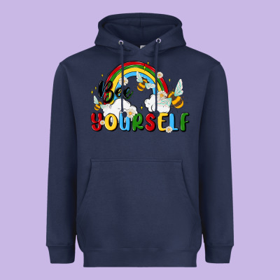 Heavyweight Hoodie bee yourself
